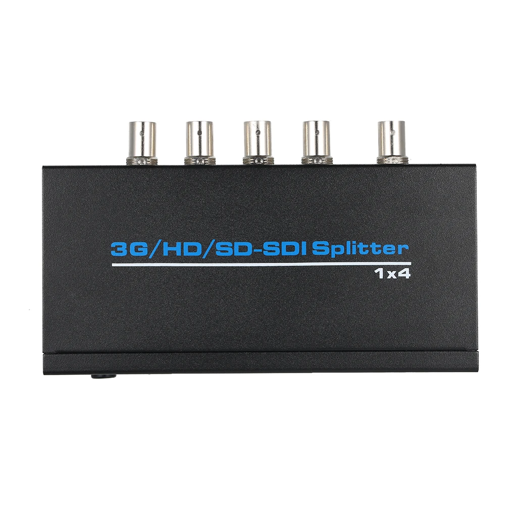 Разветвитель 3G/HD/SD_SDI 1*4 Дистрибуция 1 вход 4 выхода поддерживает HD SDI SD и 3G SDI|Кабели