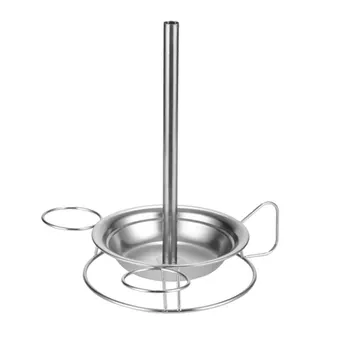 

Grill Stainless Steel Stand Holder Chicken Cooker Barbecue with Handle Chicken Roaster Grill Tools Grill for BBQ