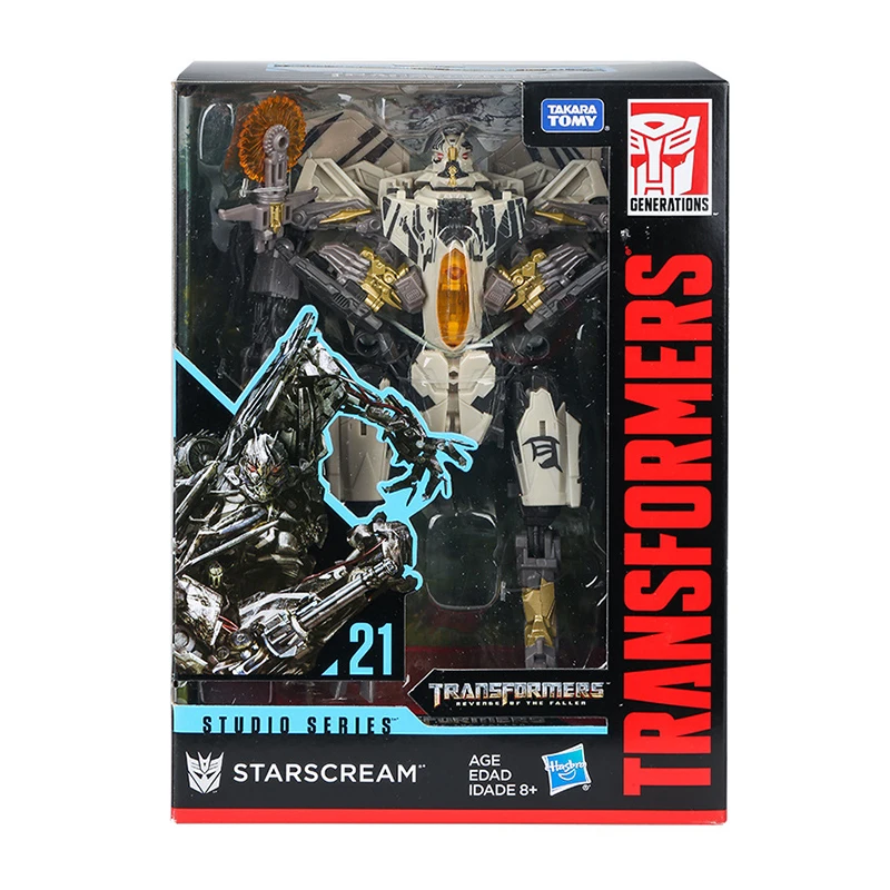 

TAKARA TOMY Transformers Car Metal SS21 SS06 Part 18CM Starscream Action Figure Deformation Robot Children Gifts Toys