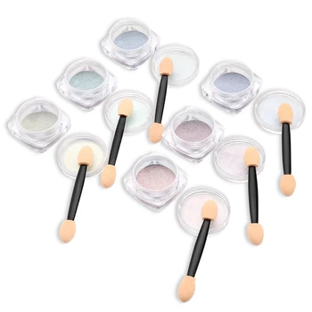 

Beautybigbang 0.2g Shimmer Mermaid Pearl Nail Glitter Pigment Shining Laser Shell Glimmer Dust Manicure Nail Art Decal Powder