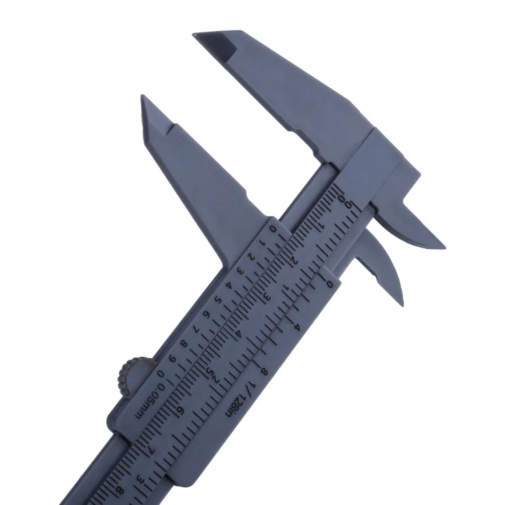 Portable 6 Inch 150mm Plastic Ruler Sliding Gauge Vernier Caliper Jewelry Measuring Accurately Measuring Tools Drop Shipping