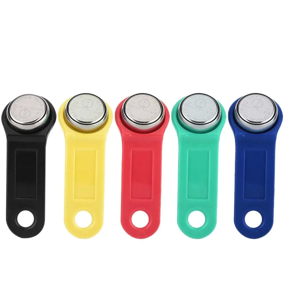 Набор перезаписываемых карт RFID TM 5 шт. сенсорный ключ памяти iButton RW1990|Считыватели
