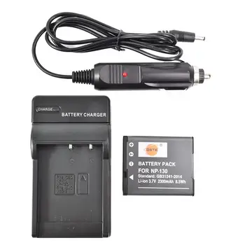 

DSTE NP-130 Camera Battery with US Plug Charger Kit for Casio EX-H30 ZR100 ZR200 ZR300 ZR400 ZR410 ZR700 ZR1000 ZR3700