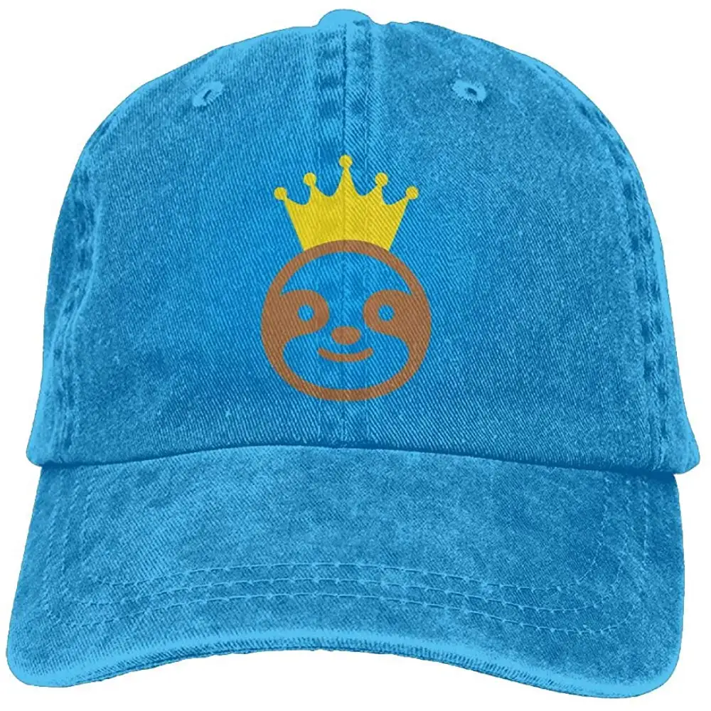 Корона Ленивец взрослых Регулируемый деним хлопок папа шляпа бейсболки