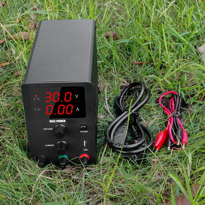 

30V 10A Nice Switching Laboratory Regulated DC USB Power Supply Adjustable 60V 5A Voltage Regulator Stabilizer Bench Source