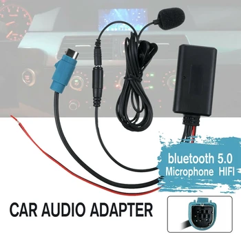 

Car Bluetooth 5.0 o HIFI Cable Adaptor Microphone Handsfree for Alpine CD Host