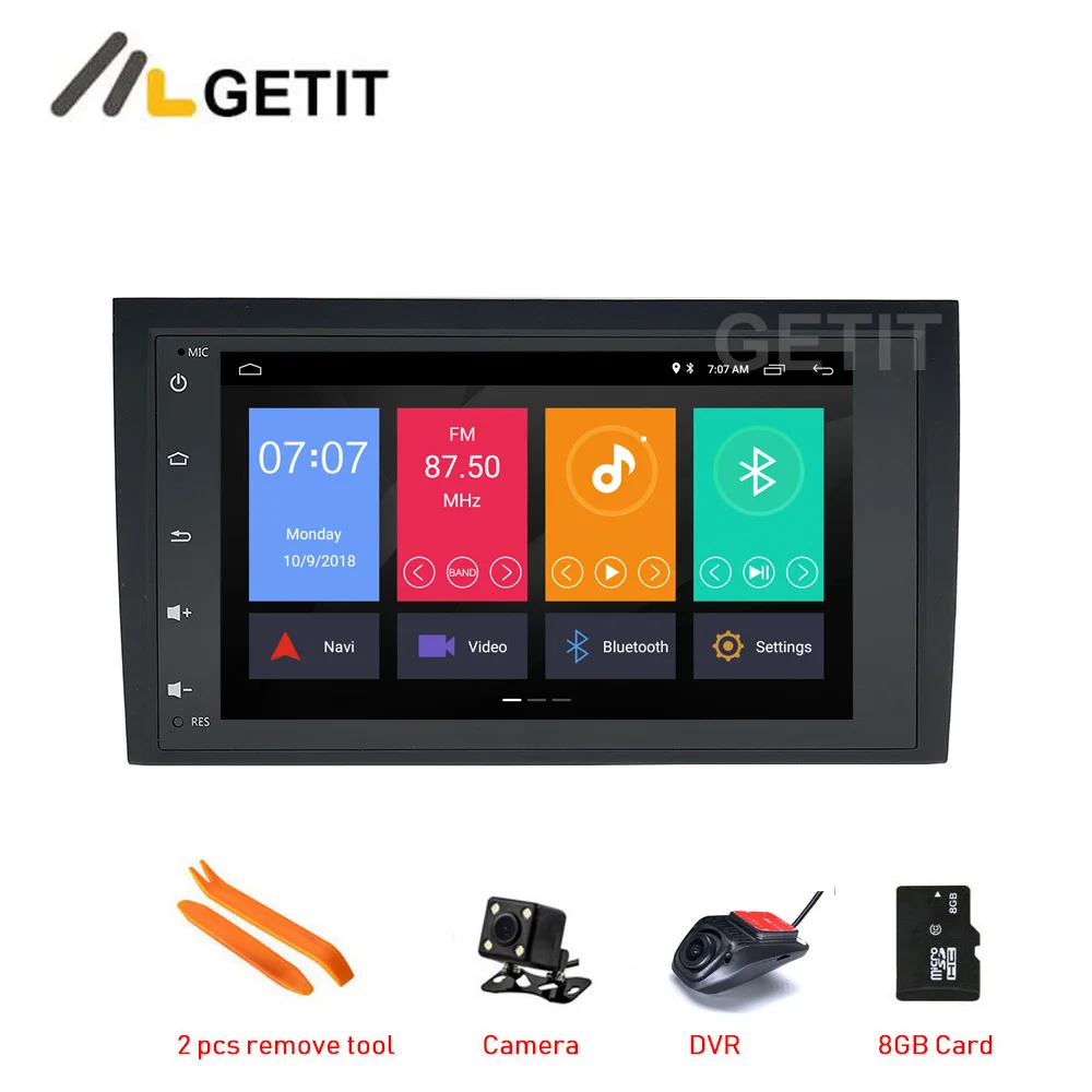 DSP 8 дюймов Android 9 Автомобильный DVD Радио Стерео gps для Audi A4 B6 B7 S4 RS4 SEAT Exeo | Автомобили