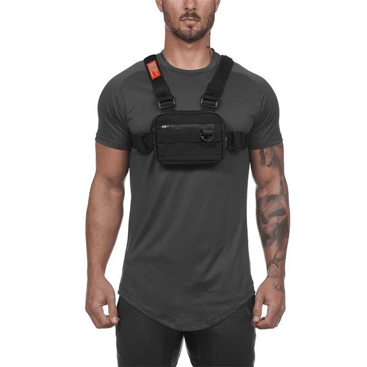 2020 Outdoor Sports Gym Fitness Trail Running Vest Bag Accessories For Sport Run Trekking Chest Running Bag