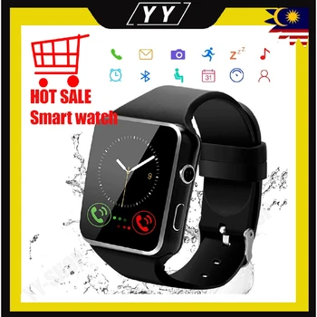 

Hot! YY Store New Arrival X6 Smart Watch with Camera Touch Screen Support SIM TF Card Bluetooth Smartwatch