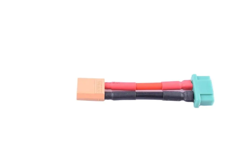 2 шт. мужской XT30 к гнезду MPX адаптер батареи 14awg RC кабель для зарядки 40 мм|Детали и