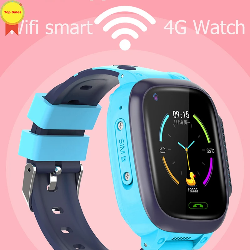 high quality Children Smart Watch Video Call 4G Full Net-com AIi Payment WiFi Chat GPS Position Watch For Kid Student baby watch