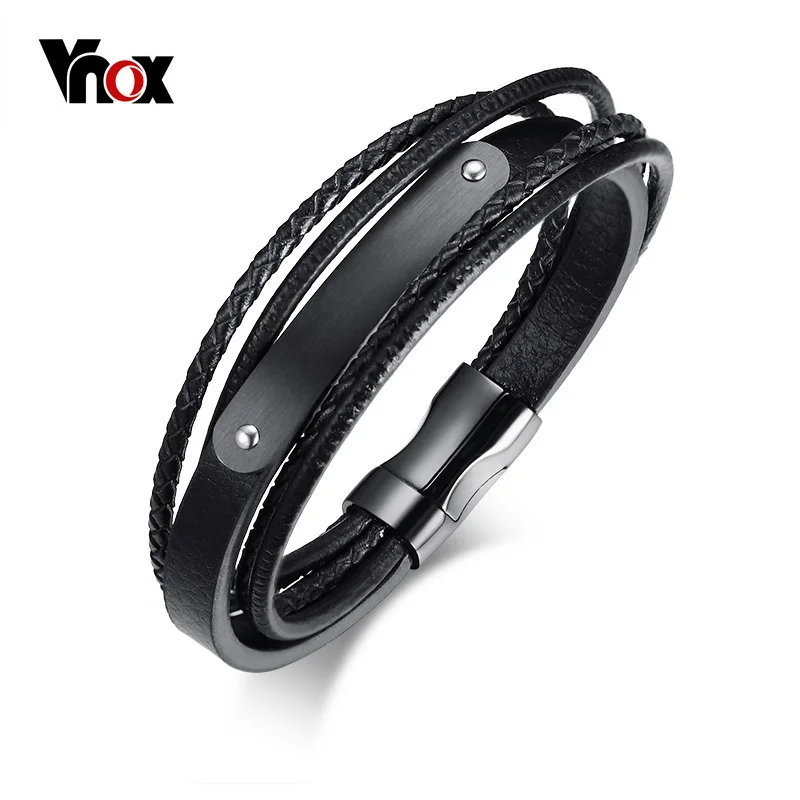 Мужской плетеный браслет из натуральной кожи|bracelets for|leather braceletleather bracelets for men |