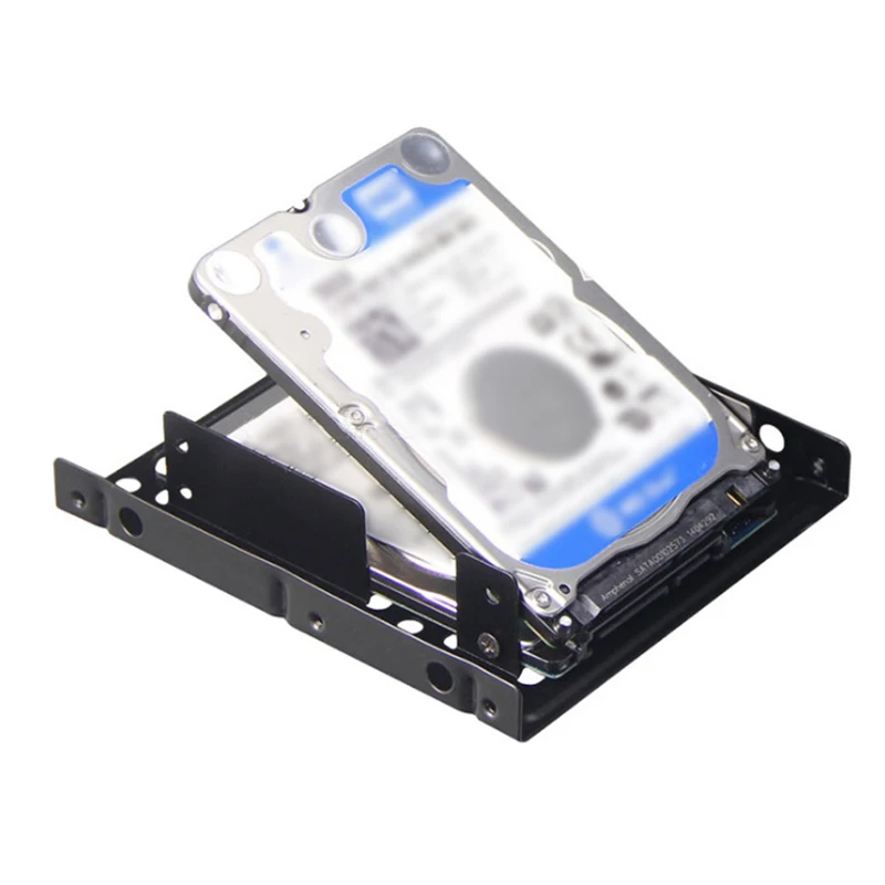 Портативный SSD металлический каркас 2,5 дюймов до 3,5 дюймов внешний SSD металлический монтажный комплект адаптер кронштейн для 2,5 дюймов Жесткий драйвер для SATAI