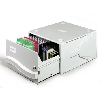 

Box for media Media Media Box II, for 53 discs in boxes or