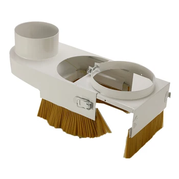 

CNC Dust Cover Collector Brush 65-125mm Diameter Vaccumn Cleaner Easy Clearing For CNC Spindle Motor Milling Machine