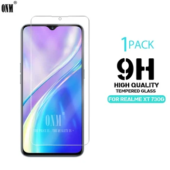 Перейти на Алиэкспресс и купить Закаленное стекло для Realme XT 730G, Защитное стекло для экрана 2.5D 9H, Премиум Закаленное стекло для Realme XT 730G, защитная пленка