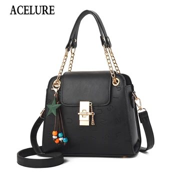 

ACELURE Solid Color PU Leather Women Bag Soft Minimalist Fashion Shoulder Bags All-match Shopping Party Handbag Daily Casual Bag