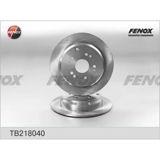Диск тормозной HONDA CR-V 02- задний D=302мм. FENOX TB218040