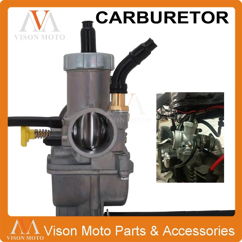 PE28 28 мм высокоэффективный карбюратор Keihin Carb ручной автоматический контроль для