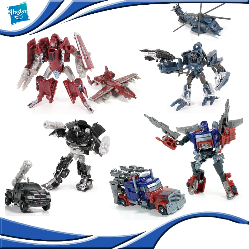 Hasbro Transformers Movie series Commander Level Powerglide Ironhide Optimus Prime Blackout Transfiguration Assembled Toys afbeelding