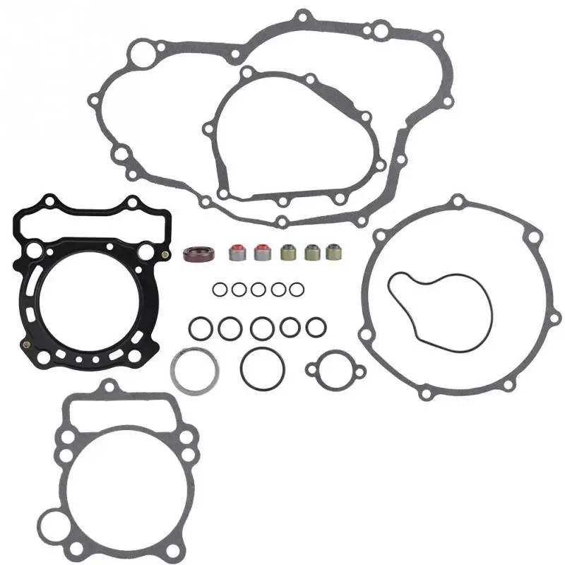 1 Set Motorcycle Complete Gasket Kit Top Bottom End Engine For Yamaha