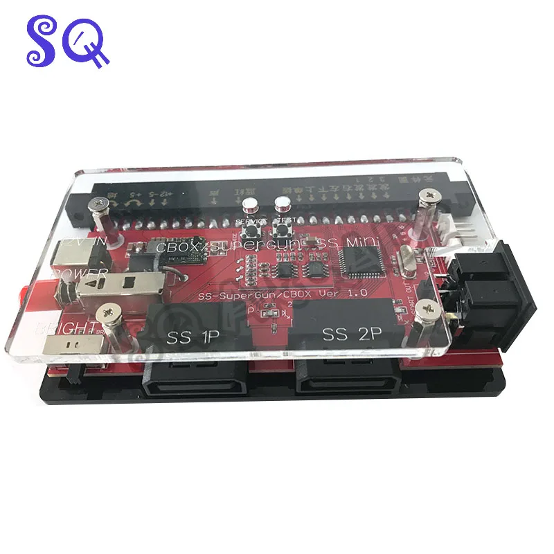 SNK Motherboard Jamma Connector NEOGEO Video SuperGun/CBOX mini SS Gamepad Interface GBS/SCART output 12V 8A Pwer Supply | Спорт и