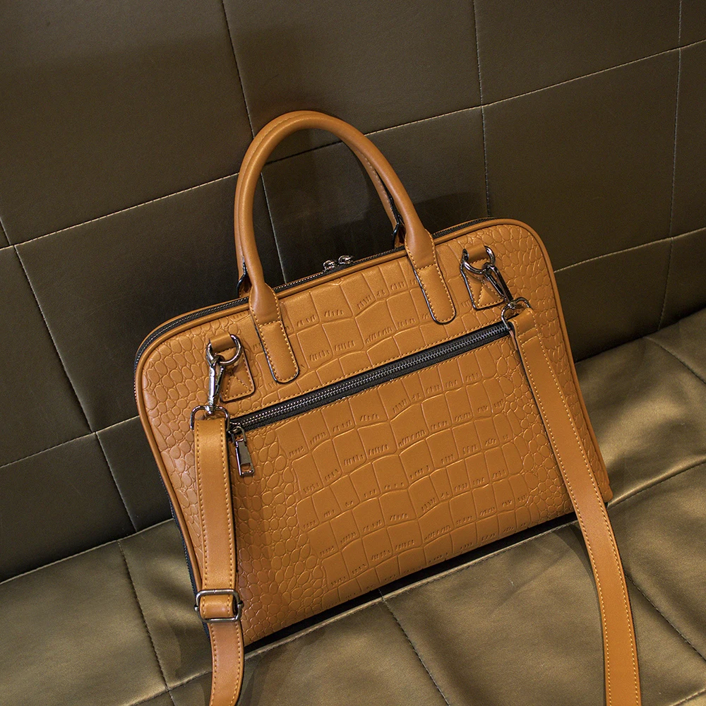 Деловой женский портфель, кожаная сумка, Женская Повседневная сумка, 13, 14, 15 дюймов, сумка для ноутбука, Офисные Сумки для женщин, портфель s