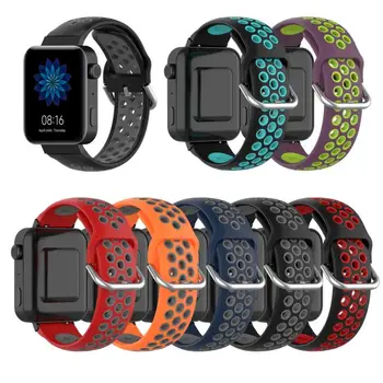 

For Xiaomi Smart Watch Replacement Strap 18MM Buckle Sports Two-color Strap Wearable Devices Adult Unisex