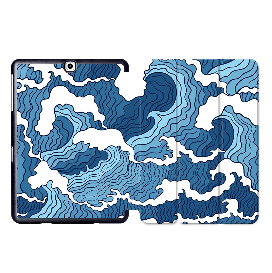 SS01 MTT чехол из полиуретановой кожи для планшета для samsung Galaxy Tab S2 9,7 ''ультра тонкий флип-чехол с подставкой защитный чехол T810 T813 T815 - Цвет: SS01
