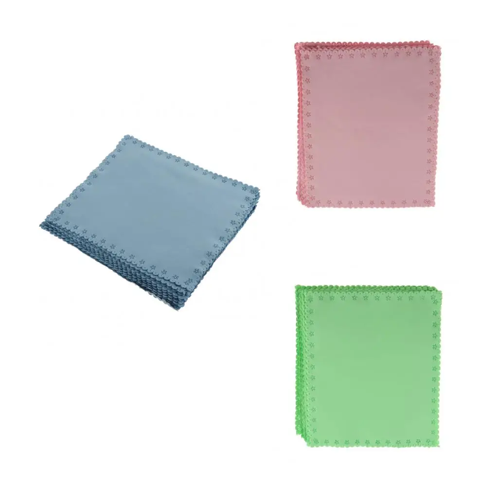 20/Pack Eyeglasses Sunglasses Glasses Cleaner, Soft Velvet Cleaning Cloth, TV Phone Camera Screen Cleaner