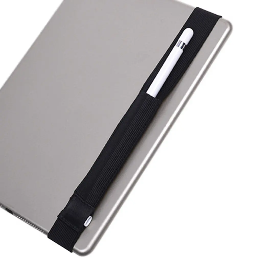 Пенал защитный чехол для Apple Pencil tablet ручка рукав сумка с эластичной лентой анти-потеря пенал - Цвет: 12.9 inch black