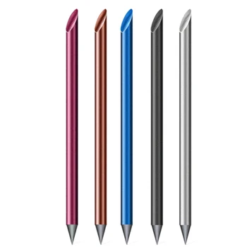 

Novelty Cool Undead Full Metal Fountain Pen Luxury Eternal Pen Gift Box Inkless Pen Beta Pens Writing Stationery Office School E