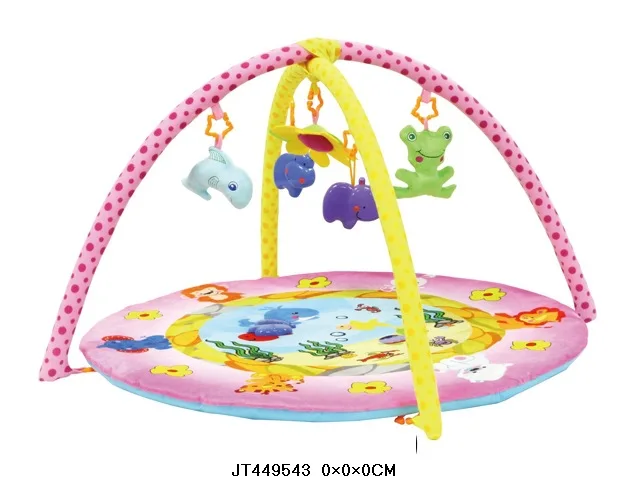 

Infant Circle Fitness Frame Maker 0-1-Year-Old Newborn Baby Toy Game Blanket with Music 3-6-12 Month