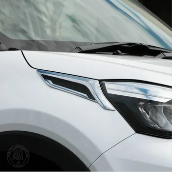 

For Toyota Raize 2020 Accessories Head Lamp Light Cover Trim Sticker ABS Chrome