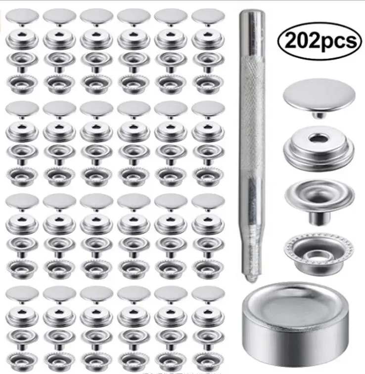 

(50Sets/partij)15mm Ipomoea Knoppen Installatie Metalen Klinknagels Kinderkleding Knoppen Multicolor Nasty knob The button