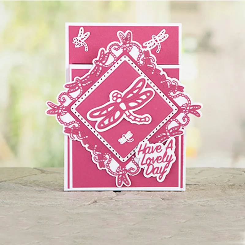 Metal Cutting Dies Insect Letter Lace Frame Wedding Cards Making Embossing Scrapbooking Craft New Dies