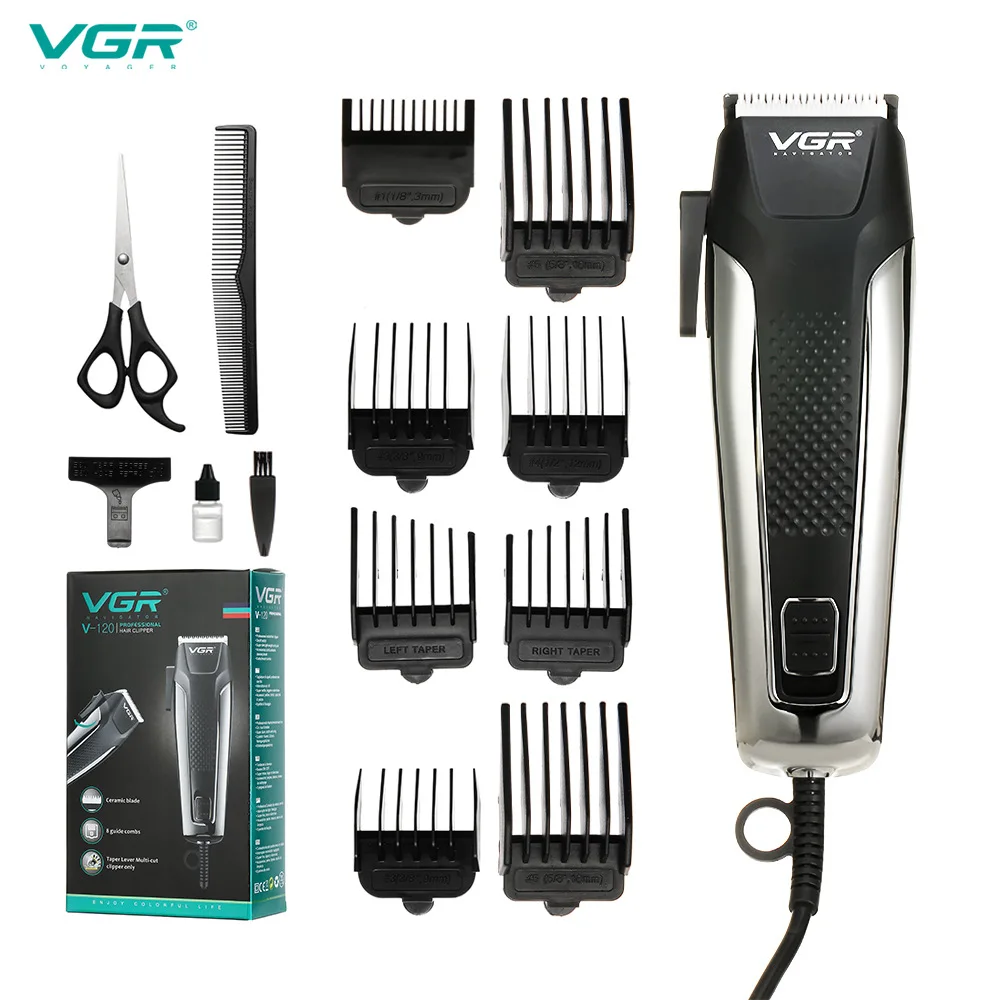 

VGR New Electric Hair Clipper, Ceramic Blade, Household Hair Clipper, Hair Salon Special Hair Clipper V-120