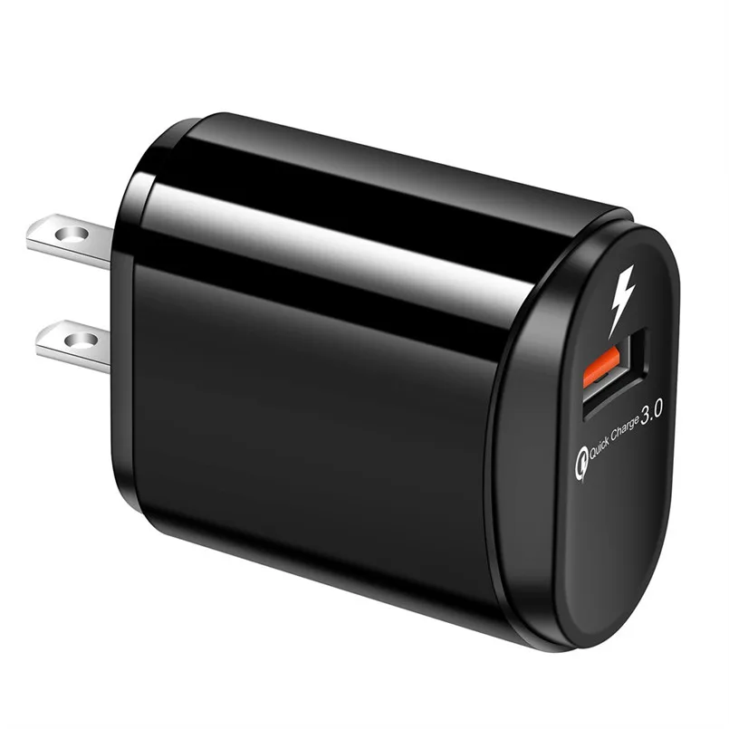 QC3.0 USB порт зарядное устройство Быстрая зарядка для iPhone для Samsung США вилка настенный адаптер Мобильный Универсальный зарядный телефон 40AUG29