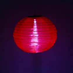 1,2 v 600ma светильник на солнечной батарее китайский фонарь 12 дюймов круглый Рождественский подвесной светильник для дома и улицы DIY ABS