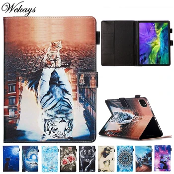 

Coque For Apple iPad Pro 11 inch 2018 Case Cartoon Cat Tiger Leather Fundas Cover For iPad Pro 11 inch 2020 Tablet Cover Cases