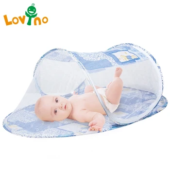 

Baby Mosquito Net Cribs Yurt Shui Zhang Bottom Portable Collapsible Cots/Cribs Mosquito Net for Baby Crib Bed Tent