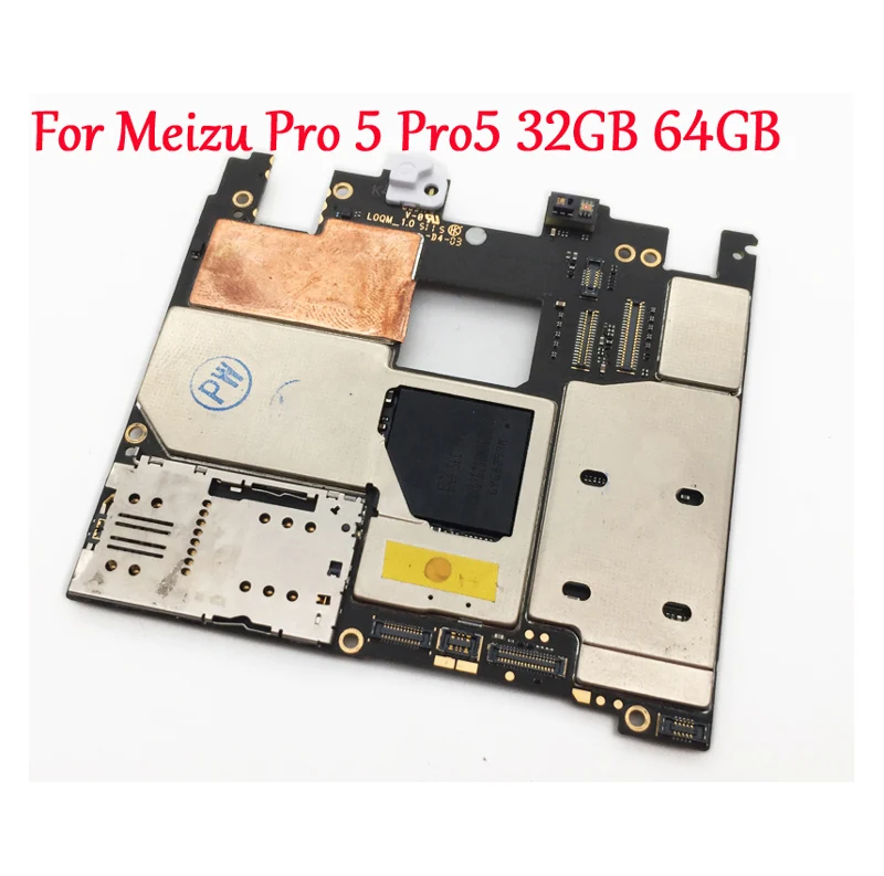 

(Tested)Full Work Unlock Mobile Electronic Panel Motherboard Circuits Flex Cable For Meizu MX Pro5 Pro 5 MB Plate