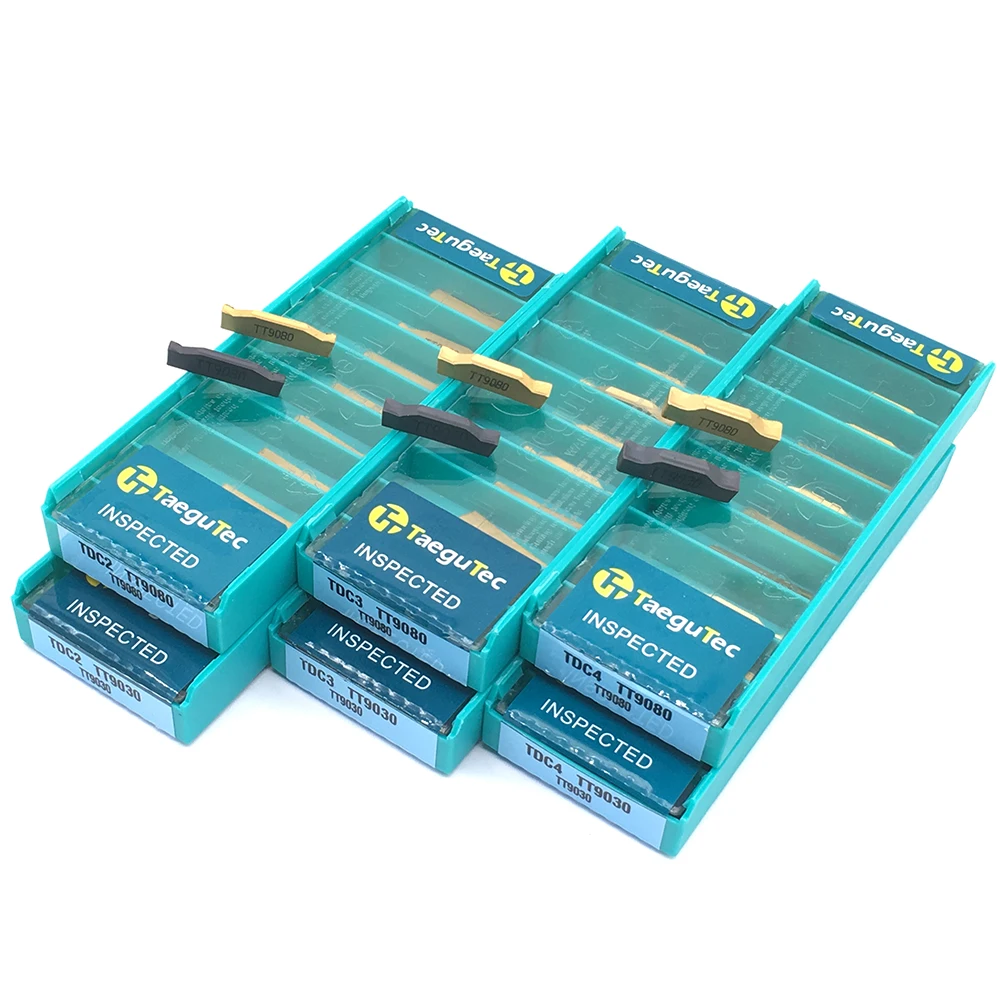 10 шт. TDC2 TDC3 TDC4 TT9080 TT9030 карбидные пластины taegutec 2 мм 3 мм 4 мм пазовки токарный станок с ЧПУ инструмент токарный инструмент инструменты с ЧПУ Долбление
