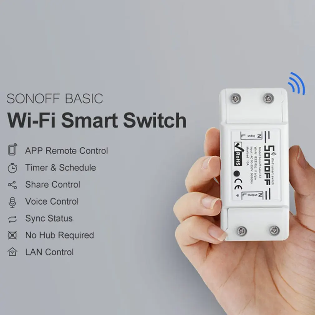 Универсальный пульт дистанционного управления, умный переключатель, Wifi модифицированные части, Wifi умный переключатель, умный Wifi светильник, переключатель