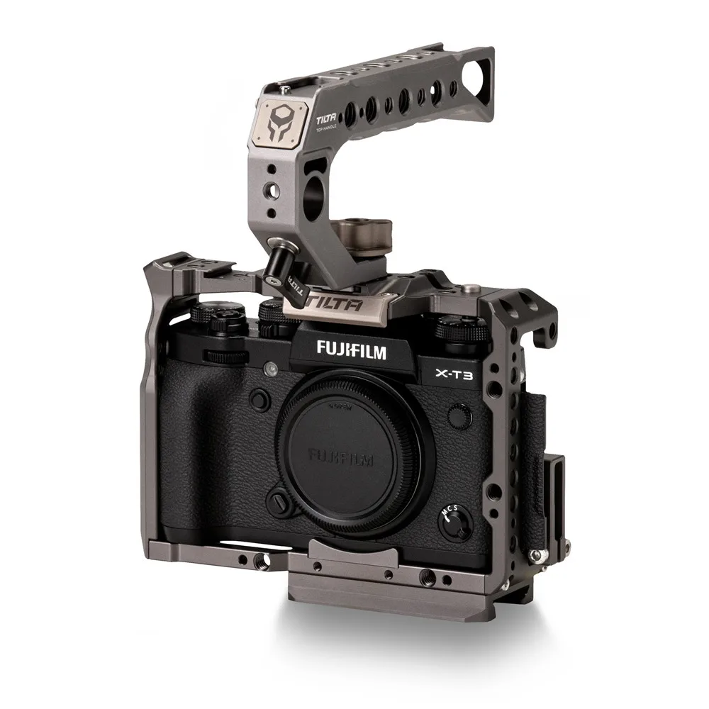 Клетка для камеры Tilta dslr rig Fujifilm XT3 X T3 с полным покрытием ручкой сверху и xt3