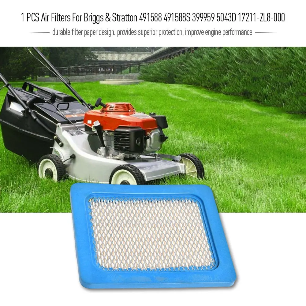 Высокое качество 1 шт. 5 шт. 10 шт. воздушные фильтры для Briggs& Stratton 491588 491588S 399959 5043D 17211-ZL8-000