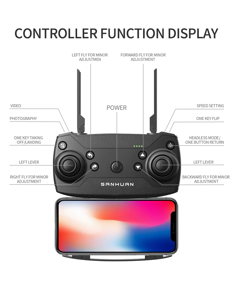 Профессиональный wifi FPV с 4K камерой широкоугольный HD режим удержания складной рычаг RC Квадрокоптер Дрон X Pro RTF Дрон для подарка