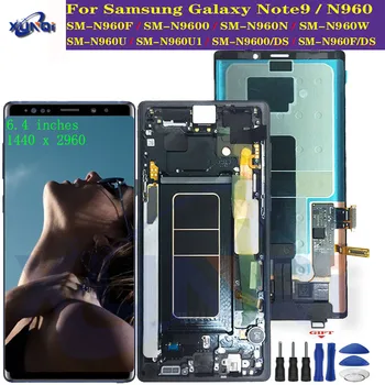 

New Original SUPER AMOLED LCD For Samsung-Galaxy Note 9 N960 N960F N960DS Lcd with Frame Display Touch Screen Digitizer Assembly
