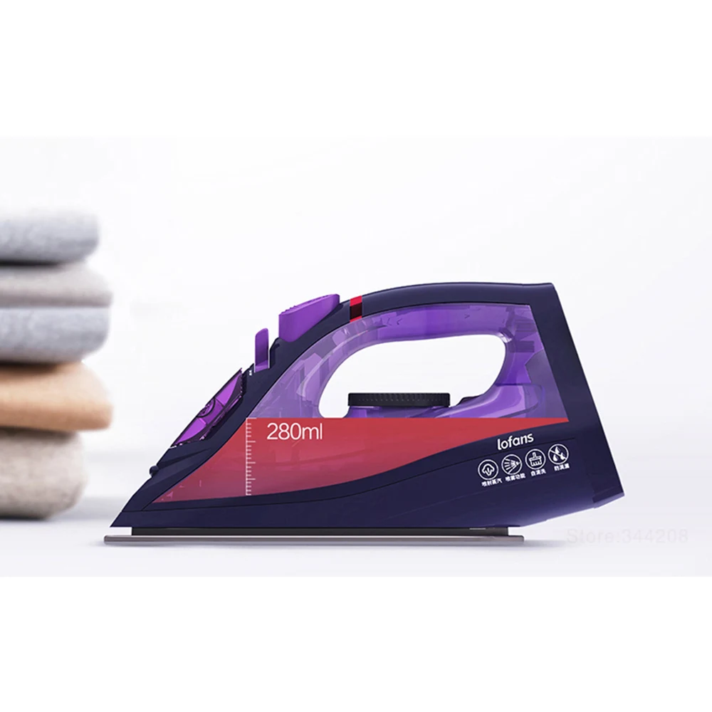 

220V Cordless Electric Steam Iron Cothes Generator Multifunction Adjustable Ceramic for Home