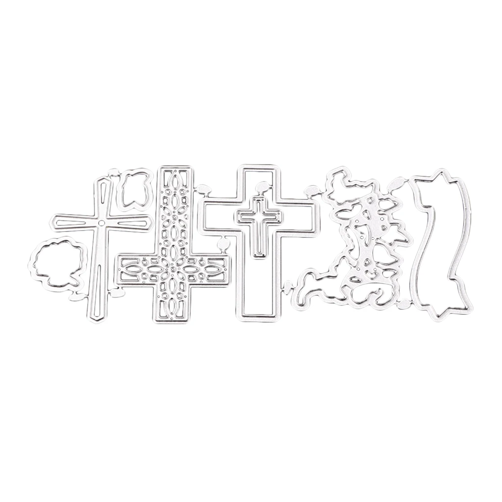 Cross Metal Cutting Dies Stencil, Crafting, Paper Card, Scrapbooking DIY